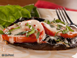 Mushroom Cap Pizzas Mushroom Cap Pizzas