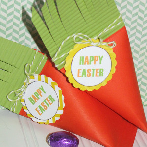 Carrot Easter Treat Boxes