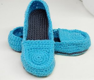 Women's Crochet Loafers Pattern