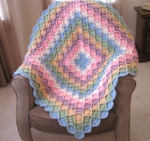 Bavarian Rainbow Afghan