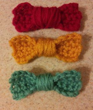Crochet Hair Bows Crochet Hair Bows