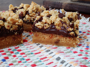Peanut Butter Chocolate Layer Bars