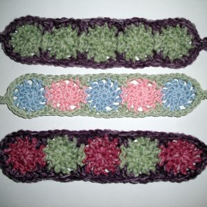 Dotted Crochet Headband