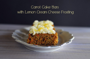 Carrot Cake Bars