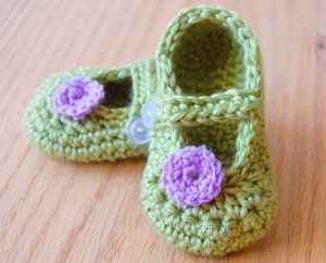 easy mary jane slipper knitting pattern