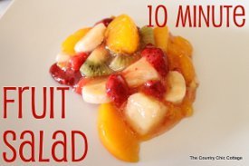 10-Minute Fruit Salad