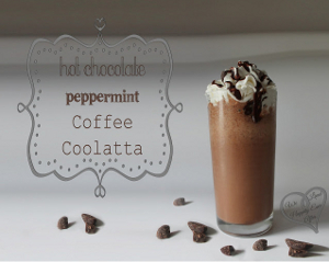 Copycat Hot Chocolate Peppermint Coffee Coolatta