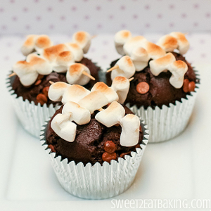 Camp Fire Cupcakes