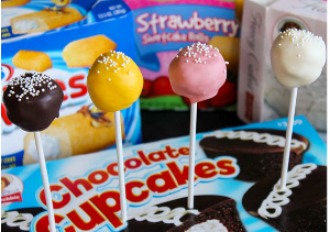 Hostess and Little Debbie Snack Cake Pops