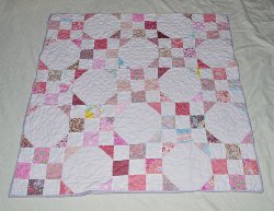 Snowballs for Colleena Baby Quilt