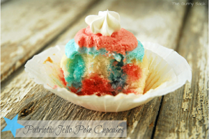 Patriotic Jello Poke Cake