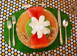 Paper Plate Magnolias