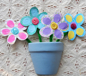 6 Flower Craft Ideas for Children