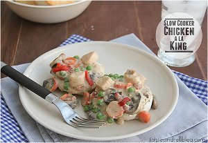 Chicken a la King for Four