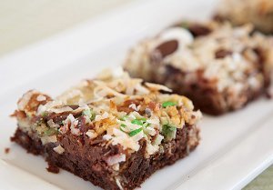 Black Bottom Coconut Bars