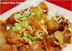 Loaded Cheddar and Bacon Potatoes