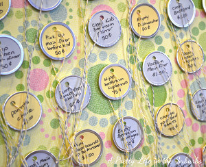 Creative Chore Chart for Kids