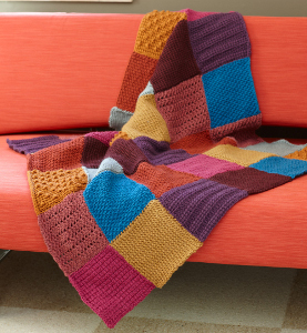 Granny Square Tunisian Throw Granny Square Tunisian Throw