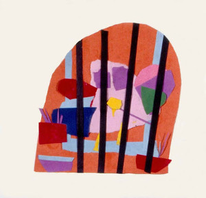 Jail Bird Paper Craft