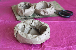 Paper Bag Nests
