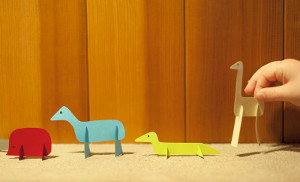 Lots of Slots Paper Animals
