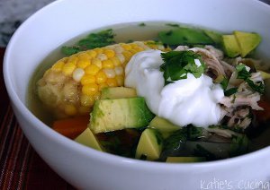 Slow Cooker Chicken and Corn Soup