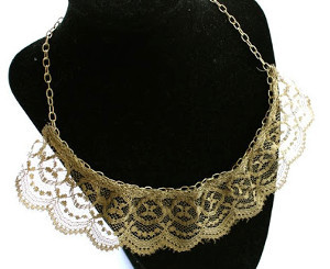 Golden Age Lace Necklace