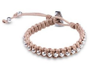 Studded Leather Macrame Bracelet Studded Leather Macrame Bracelet