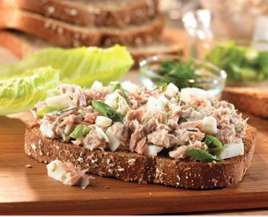 Dilled Tuna & Egg Sandwiches