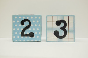Crazy Calendar Wood Blocks
