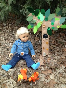 Recycled Button Tree Recycled Button Tree