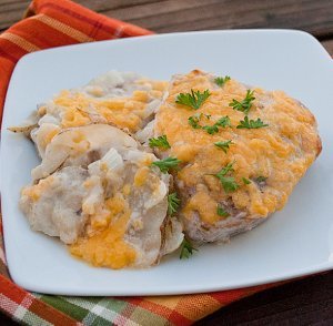 Pork Chop and Potato Casserole
