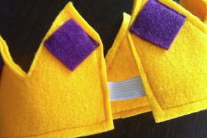 Kid Friendly Felt Crown