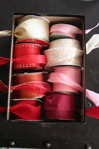 Spring Ribbon Organizer