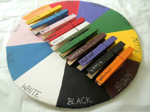 Crazy Crafty Color Wheel
