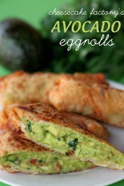 Copycat Cheesecake Factory Avocado Egg Rolls