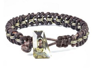 Captured Chain Weave Bracelet