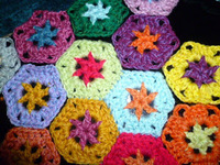 Learn to Crochet Geometric Patterns: Hexagon Crochet Motifs eBook