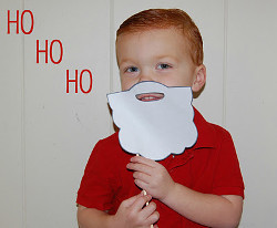 Santa's Paper Beard