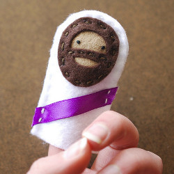 Jesus Felt Finger Puppet