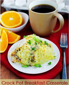 Cheesy Hash Brown Breakfast Casserole