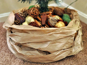 Craft Paper Tree Skirt