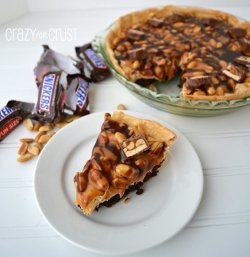Snickers Peanut Butter Pie
