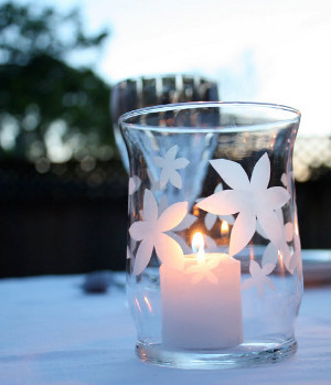 So Summer Etched Votives