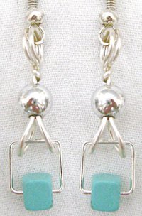 Contempo Turquoise Earrings