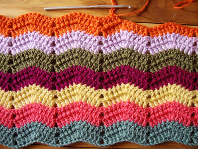 Malibu Ripple Afghan Malibu Ripple Afghan