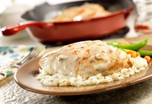 Creamy Ranch Chicken & Rice Supper