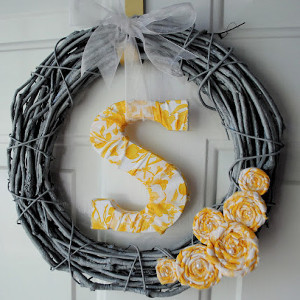 Put a Name On It Wreath