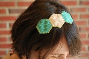 Triple Hexie Headband
