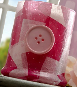 Buttoned Glowing Lantern